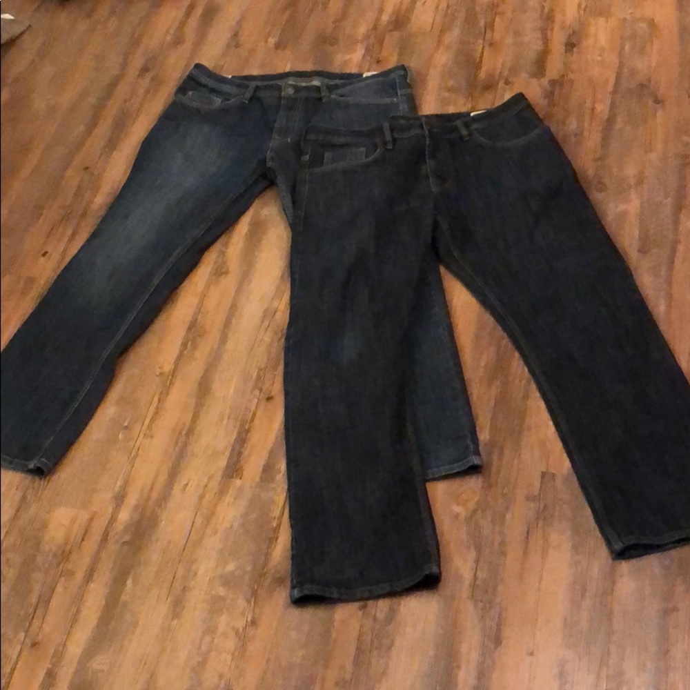 Buffalo Jeans Driven-X straight x 2 pairs 36x32